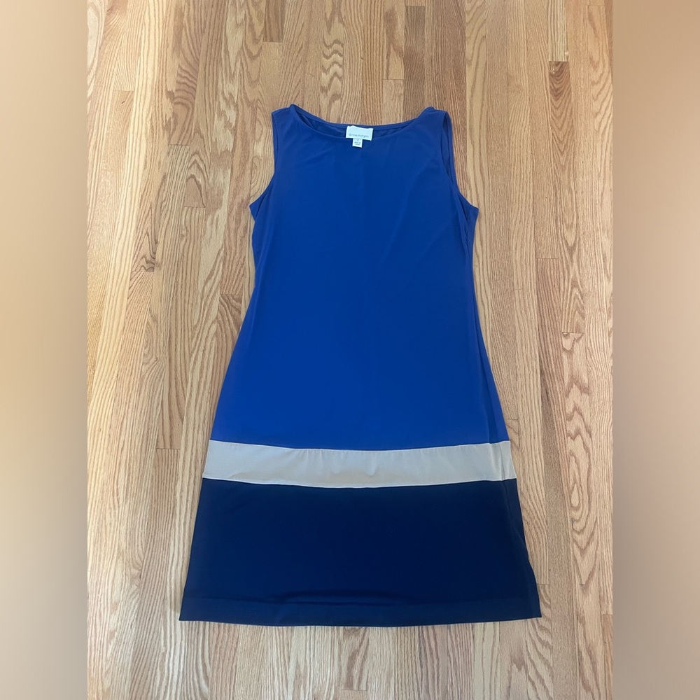 Donna Morgan color block dress, Sz 2